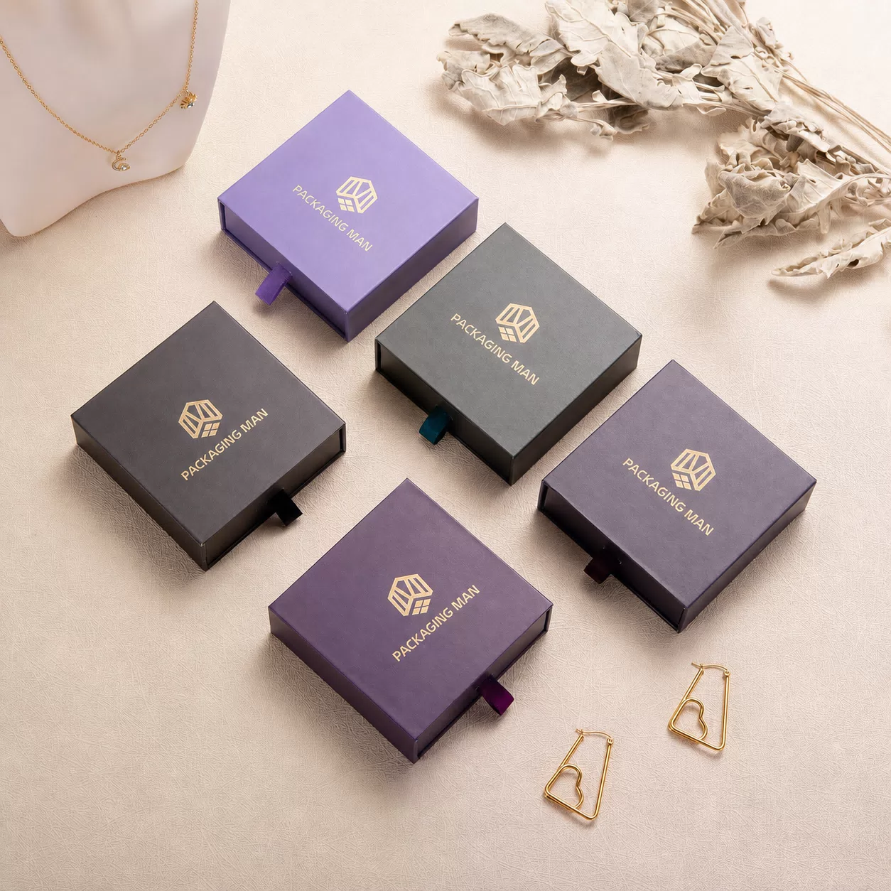 Colorful Jewelry Packaging Boxes